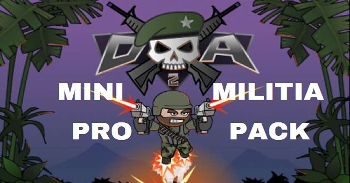 Mini Militia Doodle Army 2, Pro Pack