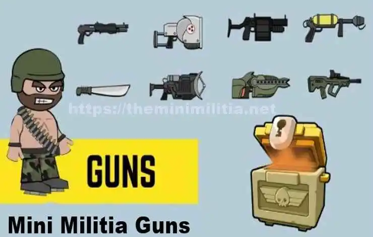 mini militia dual guns